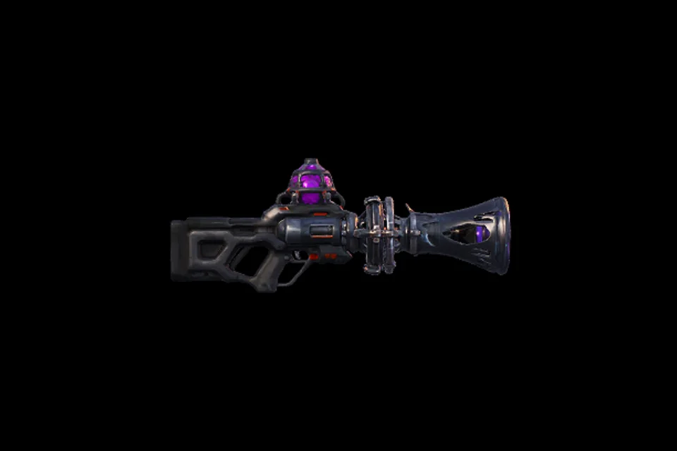Graviton gravity pulse gun, in-engine render