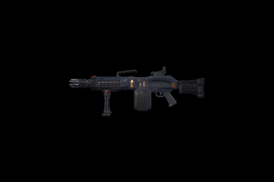 Hailstorm rotary LMG, in-engine render