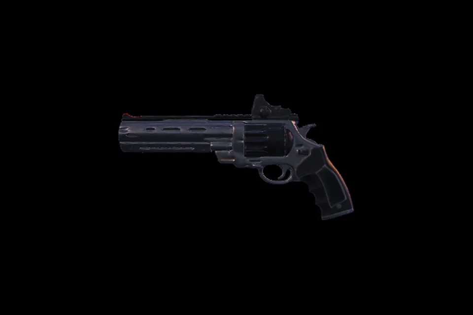 Warden .60 heavy revolver, in-engine render